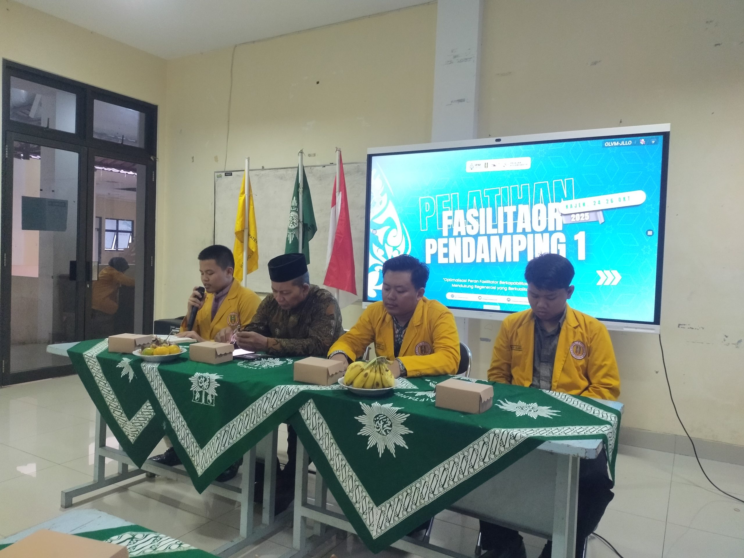 Pembukaan Pelatihan Fasilitator Pendamping Pelajar Muhammadiyah Kabupaten Pekalongan