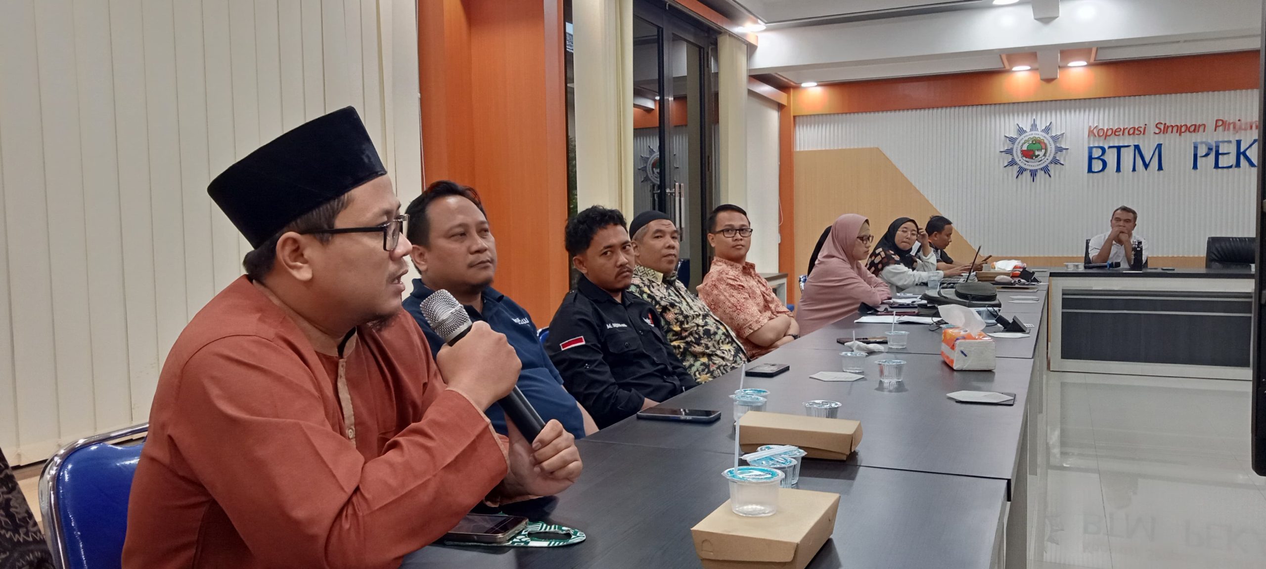 Lazismu Kantor Layanan Kajen menyampaikan usulannya